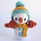 Hoooked Amigurumi DIY Kit W/Eco Barbante Yarn-Winter Snowman Jingle
